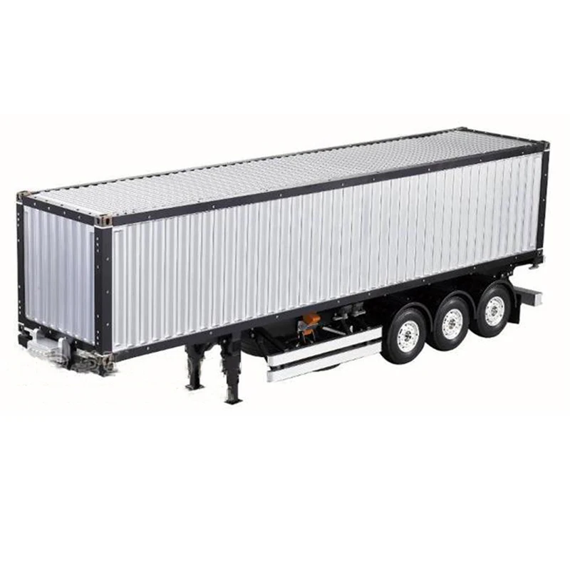 

1/14 Scale 20FT 40FT Aluminium Frame Container trailer frame Kit For RC Tamiya Scania R620 Actros Trailer