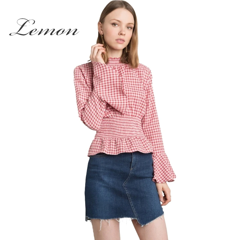 Smocked mock neck dress Clearance