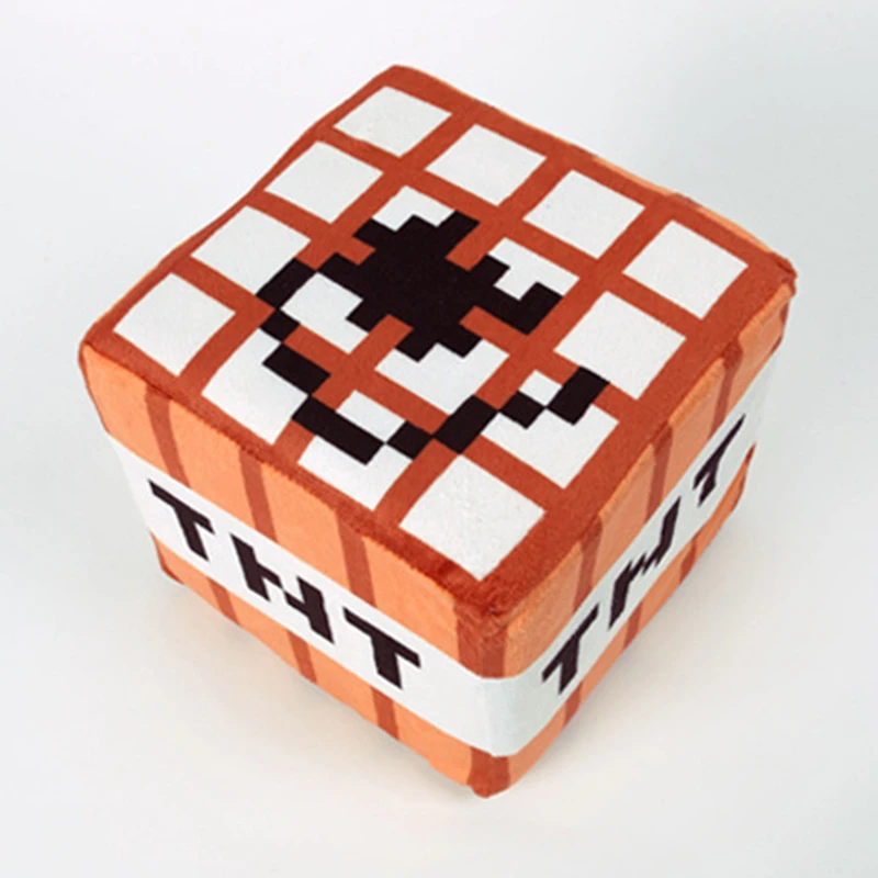 10/20/30cm Minecraft TNT Plush Toys Cartoon Game Stuffed Toys Pillow Bomb soft Plush Toy For Kids Children My Small World Game 10/20/30cm Minecraft TNT Plush Toys Cartoon Game Stuffed Toys Pillow Bomb soft Plush Toy For Kids Children My Small World Game