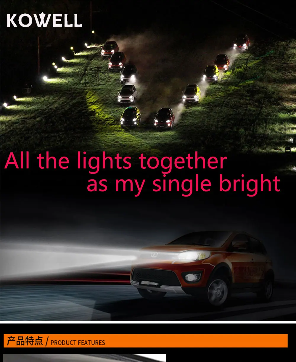 KOWELL автомобильный Стайлинг для Honda Accord фары 2008-2013 Red Eye для Accord 8 8th фары светодиодные DRL передние Биксеноновые линзы Двойные
