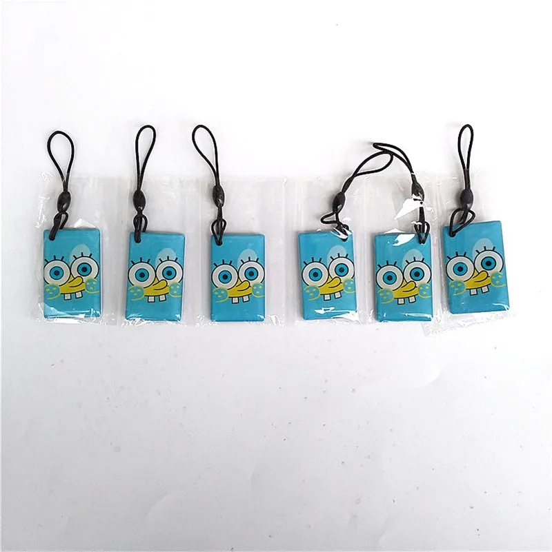 

6pcs UID Mif 1k s50 13.56MHz Key fob writable Smart Keyfobs Clone Card Block 0 Sector Rewritable RFID ISO14443A