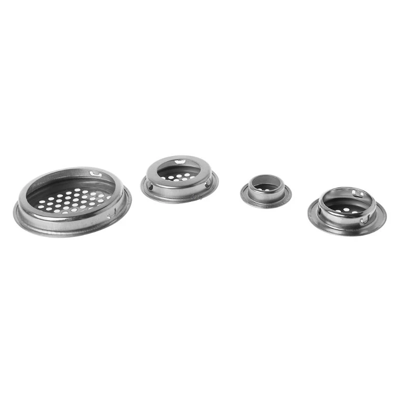 1PC Stainless Steel Air Vent Hole Ventilation Louver Round Shaped Venting Mesh Holes 19mm, 25mm, 29mm, 35mm, 53mm