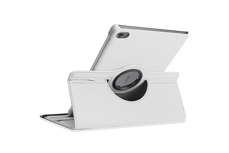 Hot 360 Rotating Case For Huawei Mediapad M5 Lite 10 BAH2-W19/L09/W09 10.1 Tablet Stand Cover For Huawei M5 lite Case+ Film+Pen