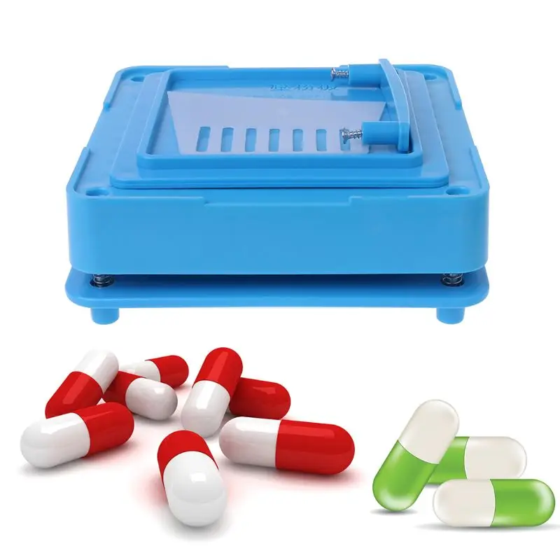 

100 Holes Capsule Filler Manual Capsule Filling Machine For Powder Pills Vitamins Food Processors