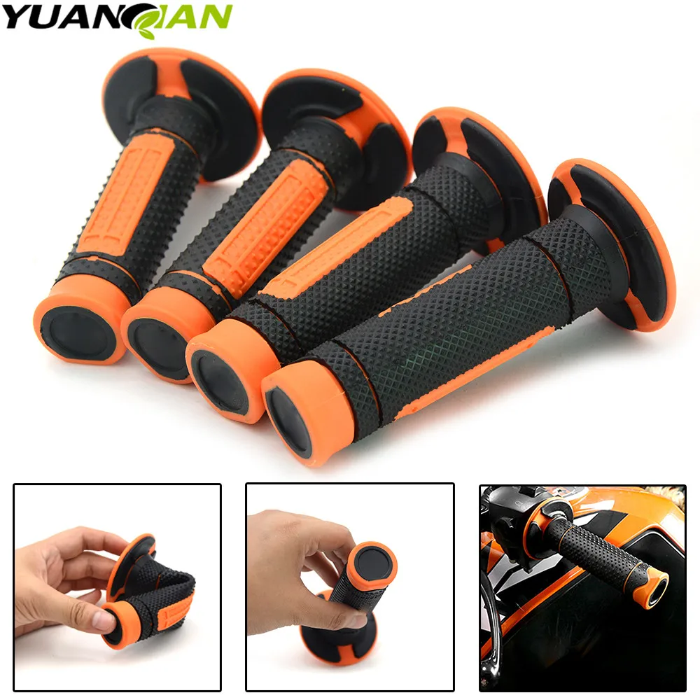 

7/8"22mm Rubber Motorcycle HandleBar handle bar Motorbikes Hand For 50 65 85 105 125 144 150 250 525 SX 400 450 525 EXC-G