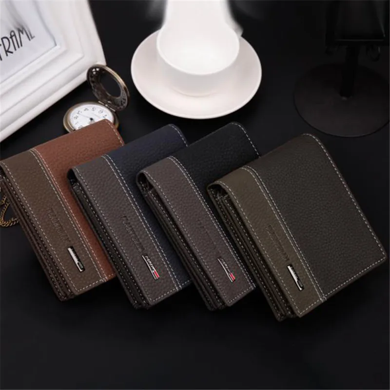 

Hot Sale Fashion magical Mens Leather Bifold Money Card Holder Wallet Coin Purse Clutch Pockets A# dropship #0