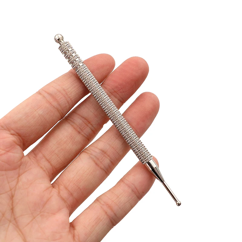 

Stainless Steel Brass Copper Ear Massage Acupuncture Probe Acupoint Detecting Pen Probe Stick Ear Massage Pen 11cm/13cm