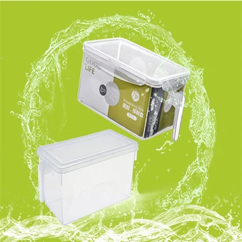 

Kitchen Transparent PP Storage Box Grains Beans Storage Food Container Refrigerator Storage Boxes