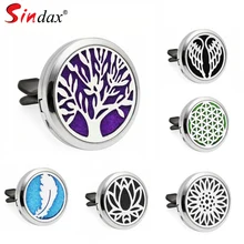 Дерево жизни лапа 30 мм магнитный эфирное масло автомобильный диффузор медальон Vent клип ароматерапия, духи, медальон 10 шт. колодки Прямая поставка