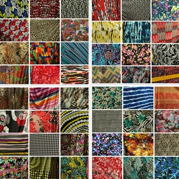 

Four-sided elastic knitted crystal linen cloth milk halon swimsuit clothing fabric Spandex fabric