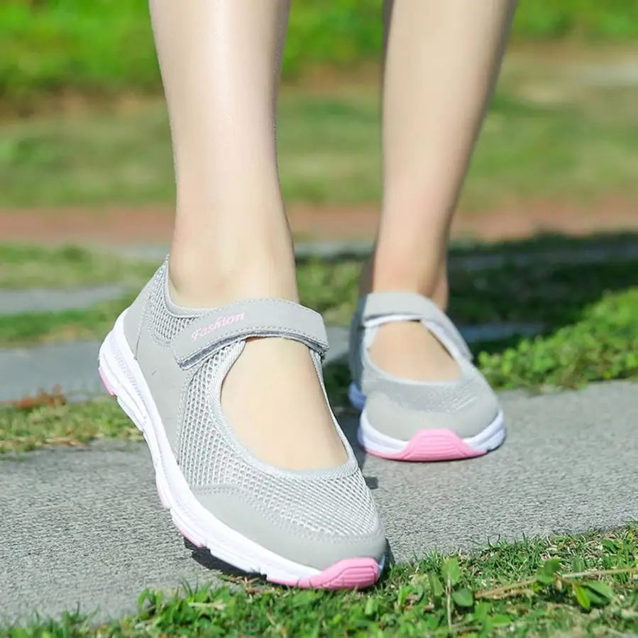 Женская прогулочная обувь летние сандалии Нескользящие спортивная обувь для фитнеса с круглым носком Прямая поставка 0810
