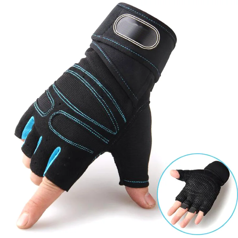 Breathable Gym Gloves Half Finger Fitness Glove Sports Exercise Weight