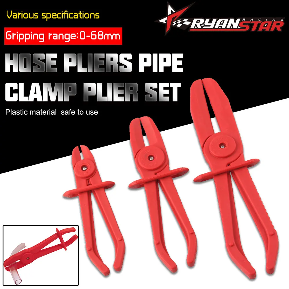 Buy For 3pc Flexible Hands Free Hose Pliers Pipe Clamp