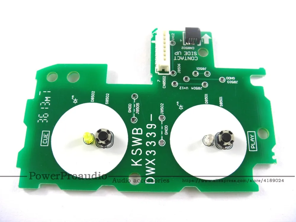 CDJ 2000 Nexus-Play Cue печатная плата PCB-DWX 3339 DWX3339 зеленая версия