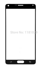 Whole Sale 5pcs/lot Black/White High Quality Outer Glass Lens for Samsung Galaxy NOTE4 N910 With Logo
