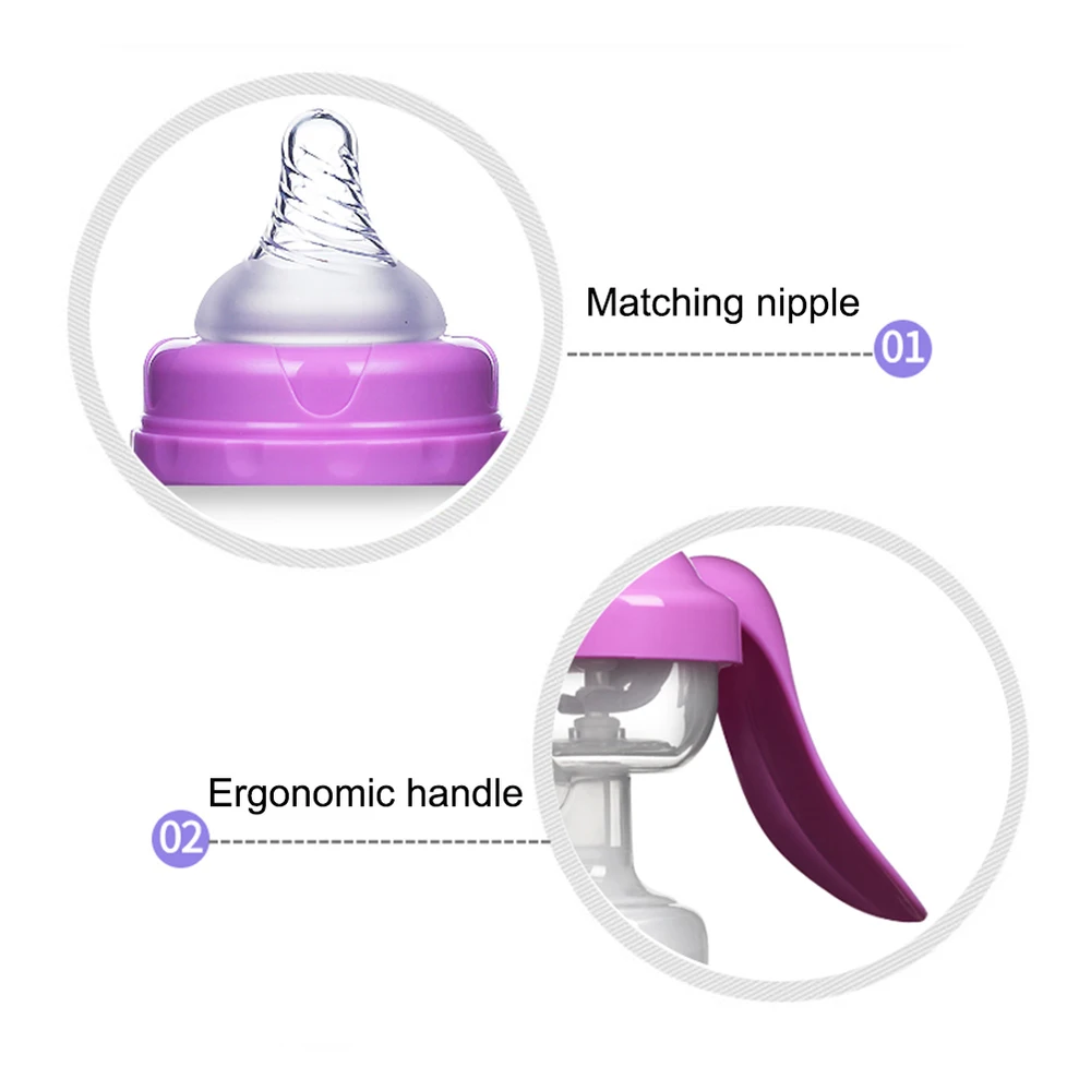 150 мл PP руководство груди детская туфелька бутылочка ребенок мама подогреватель молока