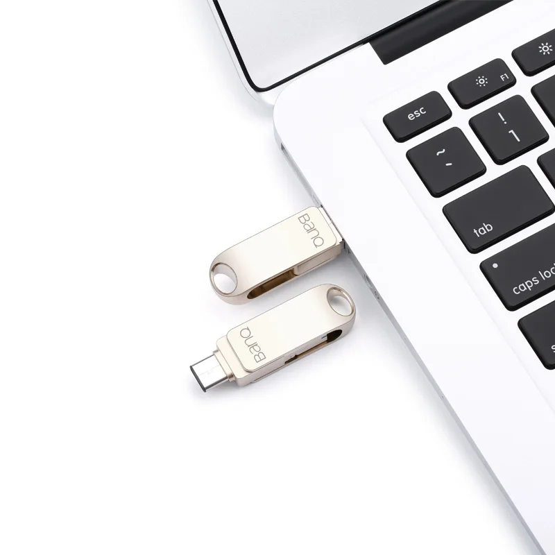 BanQ C80 USB 3.0 флеш накопитель Type C/Micro/USB 3 0 в 1 32 Гб металлический 64 C высокоскоростной 16