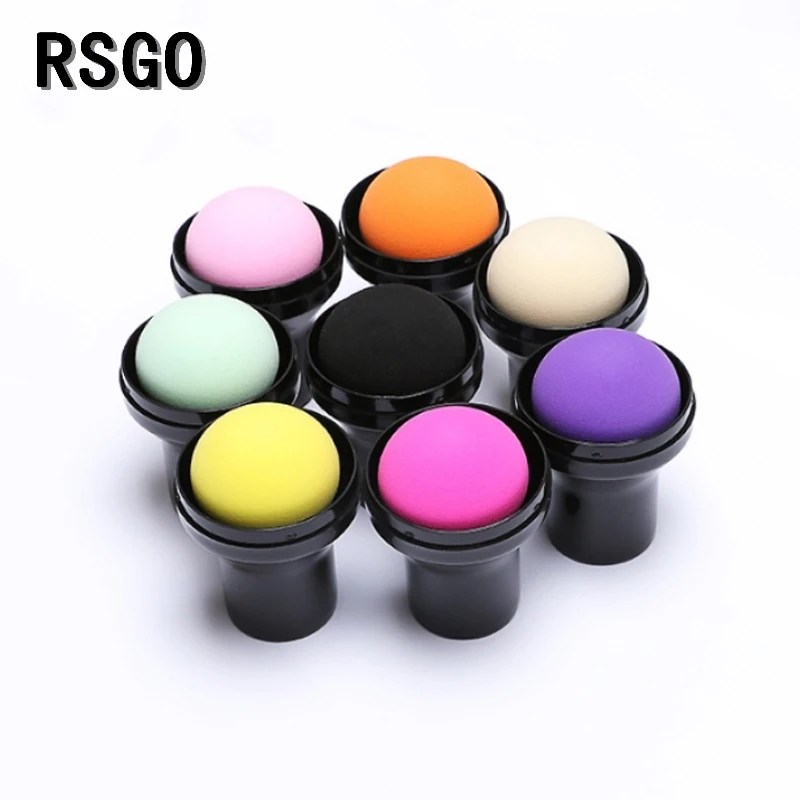 

1pc Makeup Sponge Cute Mushroom Head Cosmetic Dry & Wet Dual Purpose Powder Puff Water Bigger Facial Beauty Tools