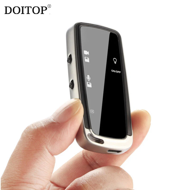 

DOITOP Mini DVD Camcorder Camera Video Voice Recorder Camcorder Recording Pen Noise Reduction MP3 Music Player Support TF Card