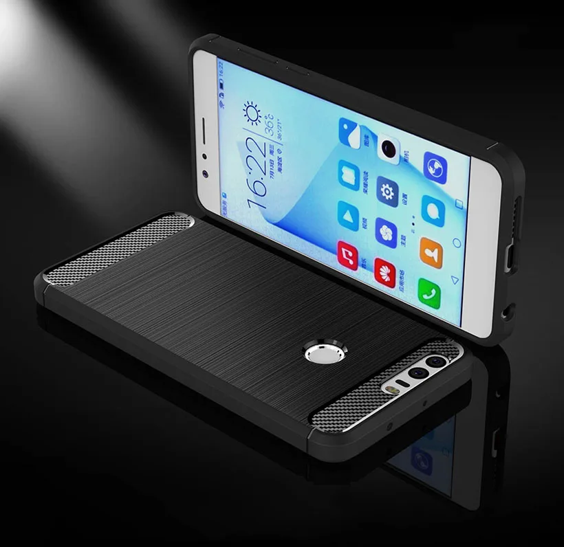 

Ojeleye Case For Huawei Honor 8X Case Silicon Anti-knock Cover For Huawei Honor 8X Max Protective Cover Carbon Fiber Shell