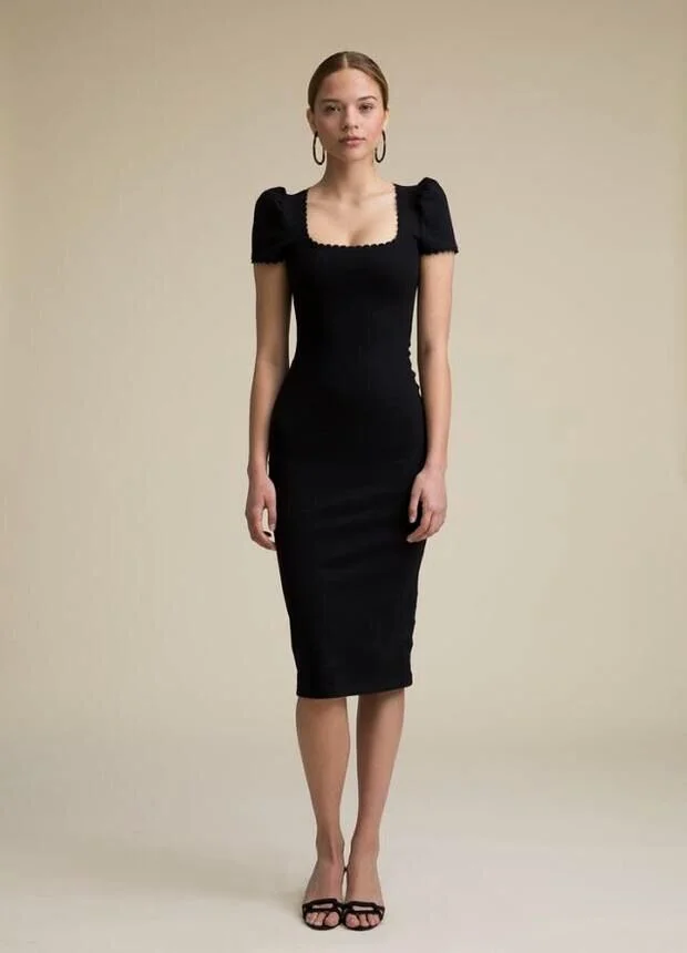 

2019 New Women Summer Sexy Striped Slim Backless Shoulder Casual Bandage Bodycon Evening Party Black Skinny Dress