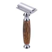 New Shaving Manual Classic Safety Razor Environmental Bamboo Handle DE Double Edge Razors Men Shaver Panda New Shaving Manual Classic Safety Razor Environmental Bamboo Handle DE Double Edge Razors Men Shaver Panda