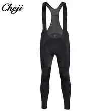CHEJI Для мужчин Велоспорт Длинные велошорты быстросохнущая дышащий Лайкра велосипедные брюки индивидуальные штаны для велоспорта