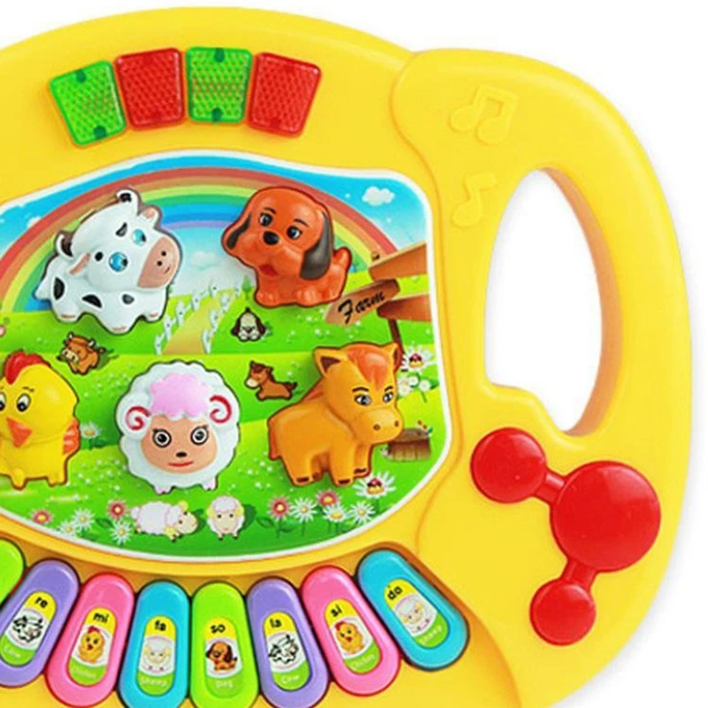  ABWE Best Sale 8-Notes Educational Keyboard Musical Instrument / Wisdom Development Training Toy fo