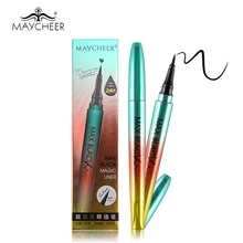 MAYCHEER 0.01mm Ultimate Black Ink Liquid Eyeliner Pencil Makeup Definition Smooth Long Lasting Waterproof Eye Liner Pen