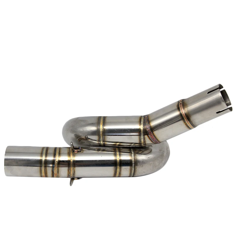 ZSDTRP de la motocicleta para Benelli Qianjiang BJ300GS silenciador de Escape medio tubo 50,8mm silenciador de Escape de enlace tubo de Escape