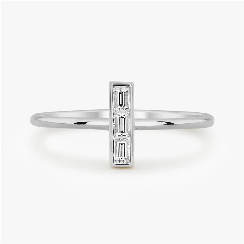 YOBEST 2019 Rose Gold Color Anti-allergy Smooth Simple CZ Stone Wedding Couples Rings Bijouterie for Man Woman Gift