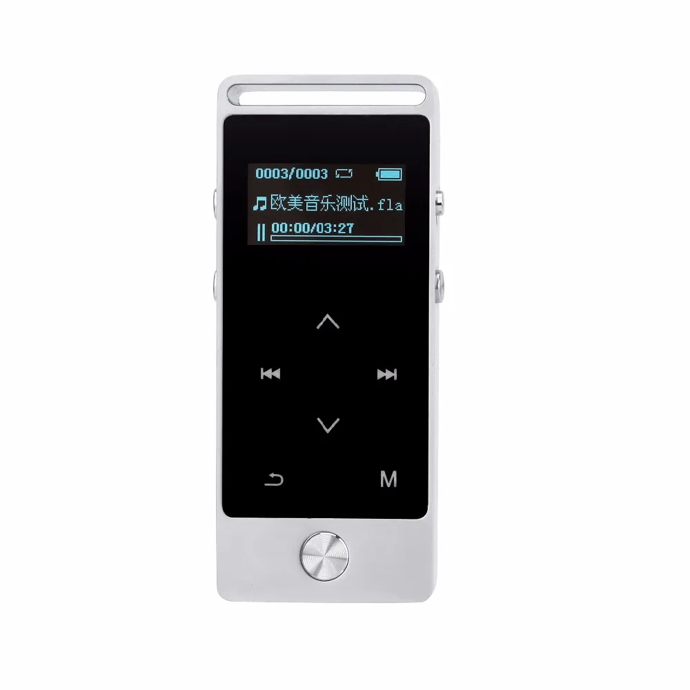 Benjie S5 MP3 плеер сенсорный экран 8 Гб металлический Мини цифровой Высокое качество