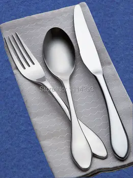 

1041 Forged 18-10 Stainless steel Cutlery set 30pcs / Flatware set of Restaurant or Hotel / Dinner Knife,fork,spoon / Tableware