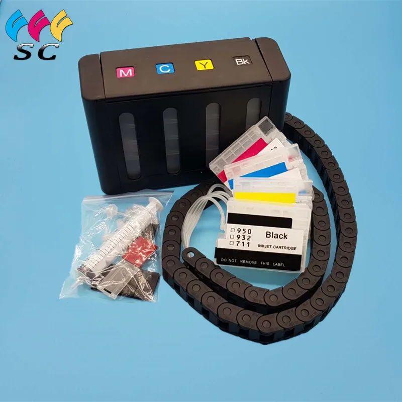Printer Spare Parts Ciss Ink System With Home Chain for HP 711 Continuous Ink System for HP T520 T120