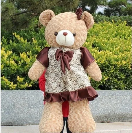 Плюшевый мишка плюшевая игрушка большая коричневая юбка Медведь кукла