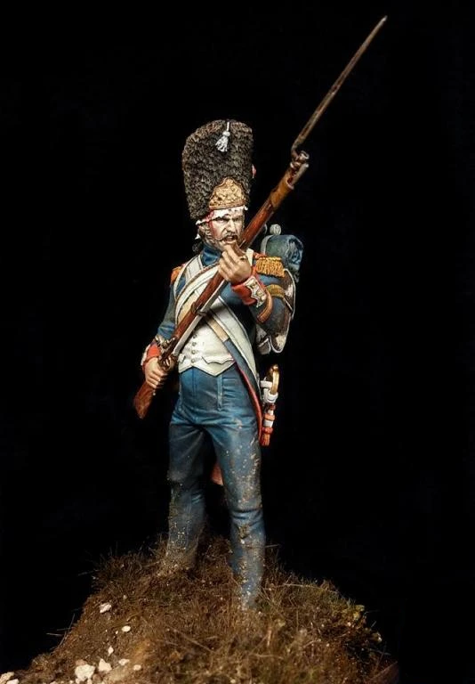 75mm 1/24 Resin figures soldiers kits Napoleonic Wars warriors unpainted and unassembled G331dd