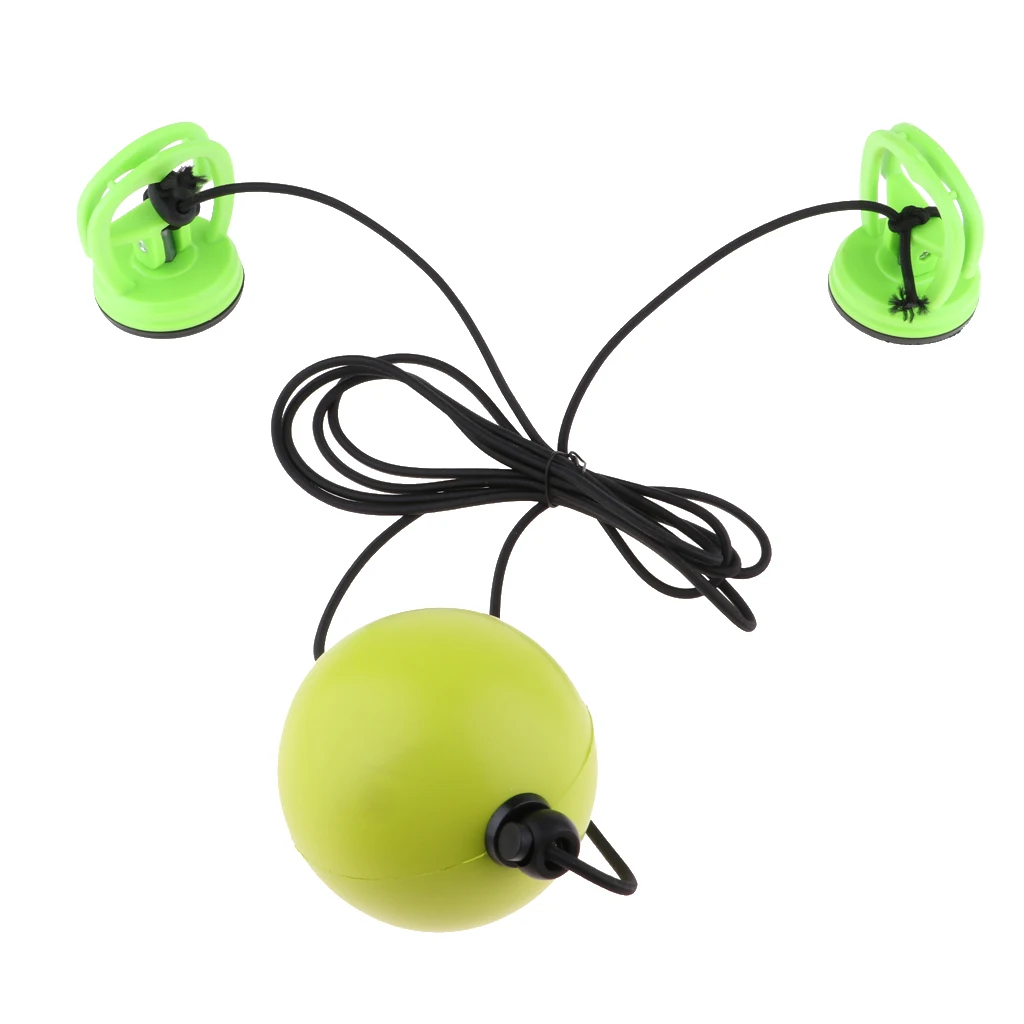 Perfeclansports Store-Double End Bag MMA Thai Boxing Punch Bag Suction Cups Speed Ball Training