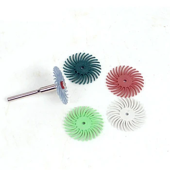 

Coarse Dremel Accessories 6pcs Detail Abrasive Brush Mixed Grit For Dremel Rotary tools