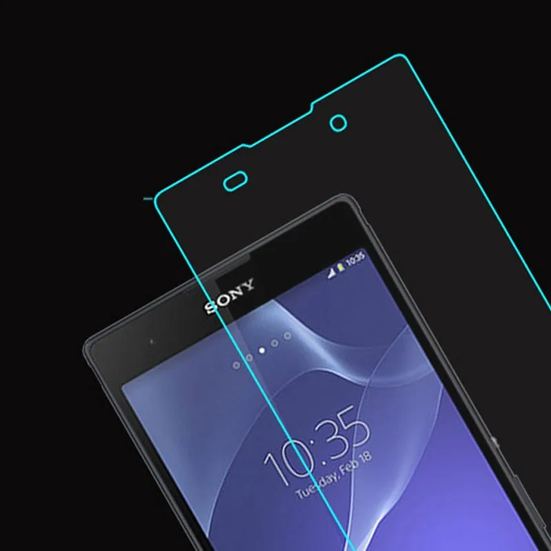 Закаленное стекло протектор экрана для sony xperia E3 E4 E4g E5 C3 C4 C5 T3 Xa M2 M4 M5 HD прозрачный