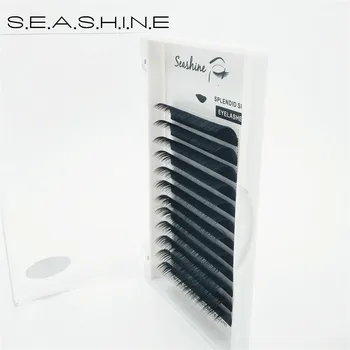 

Seashin 12Lines/Tray 15mm Eyelash Extension 3D Korea Silk Volume Eyelashes Makeup Natural Lashes Artificial False Eyelashes