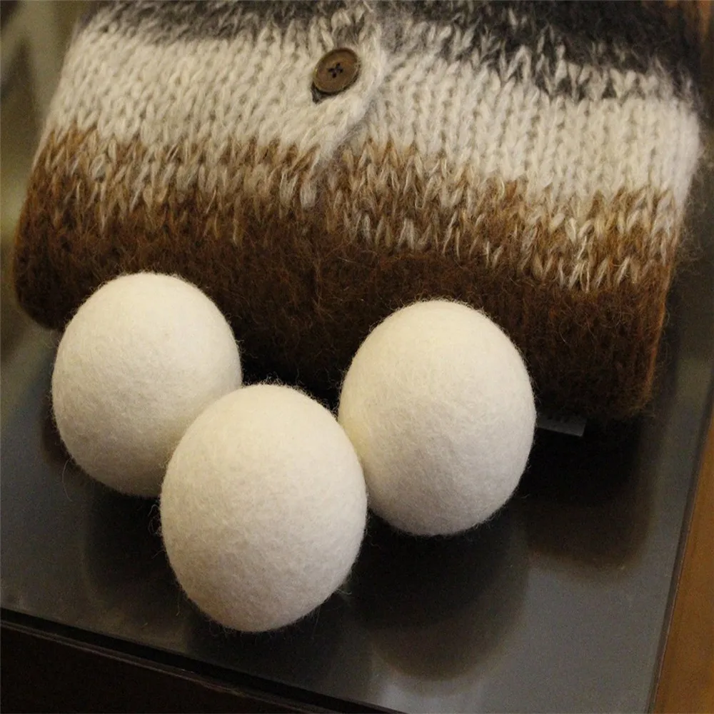 (3pcs/lot)Sheep wool Dryer Balls : All Natural Org...