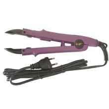 Супер качество цена фиолетовый цвет плоской пластины Горячее наращивание волос кератина склеивания инструмент Тепло Утюг