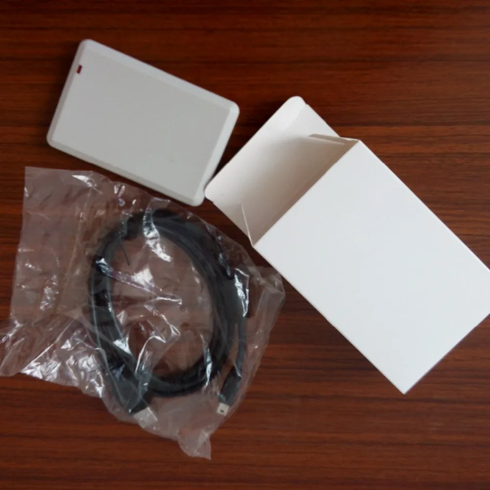 

usb desktop keyboard emulation rfid uhf reader support ISO18000-6B/6C protocol free shipping+free sample card