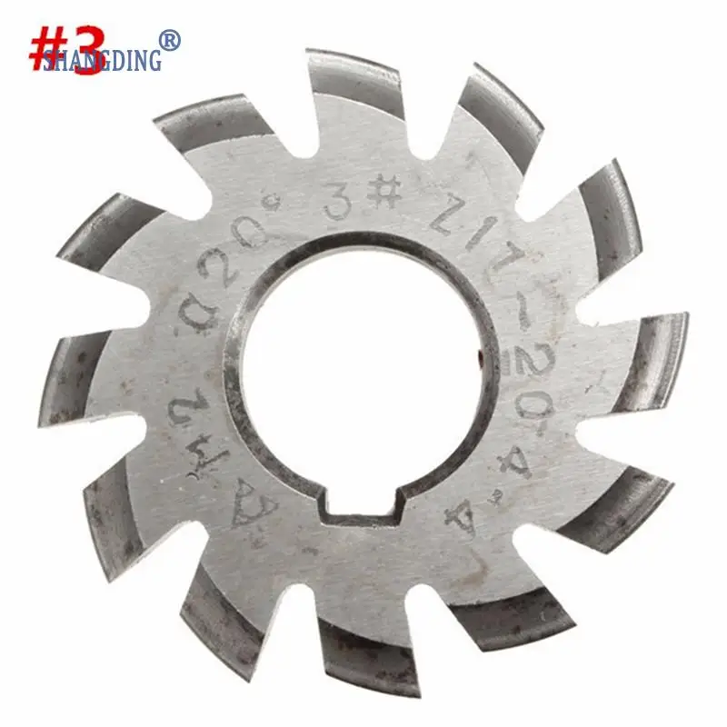 

Diameter 22mm M2 20 Degree #3 Involute Module Gear Cutters HSS High Speed Steel NEW Machine Tools Accessories