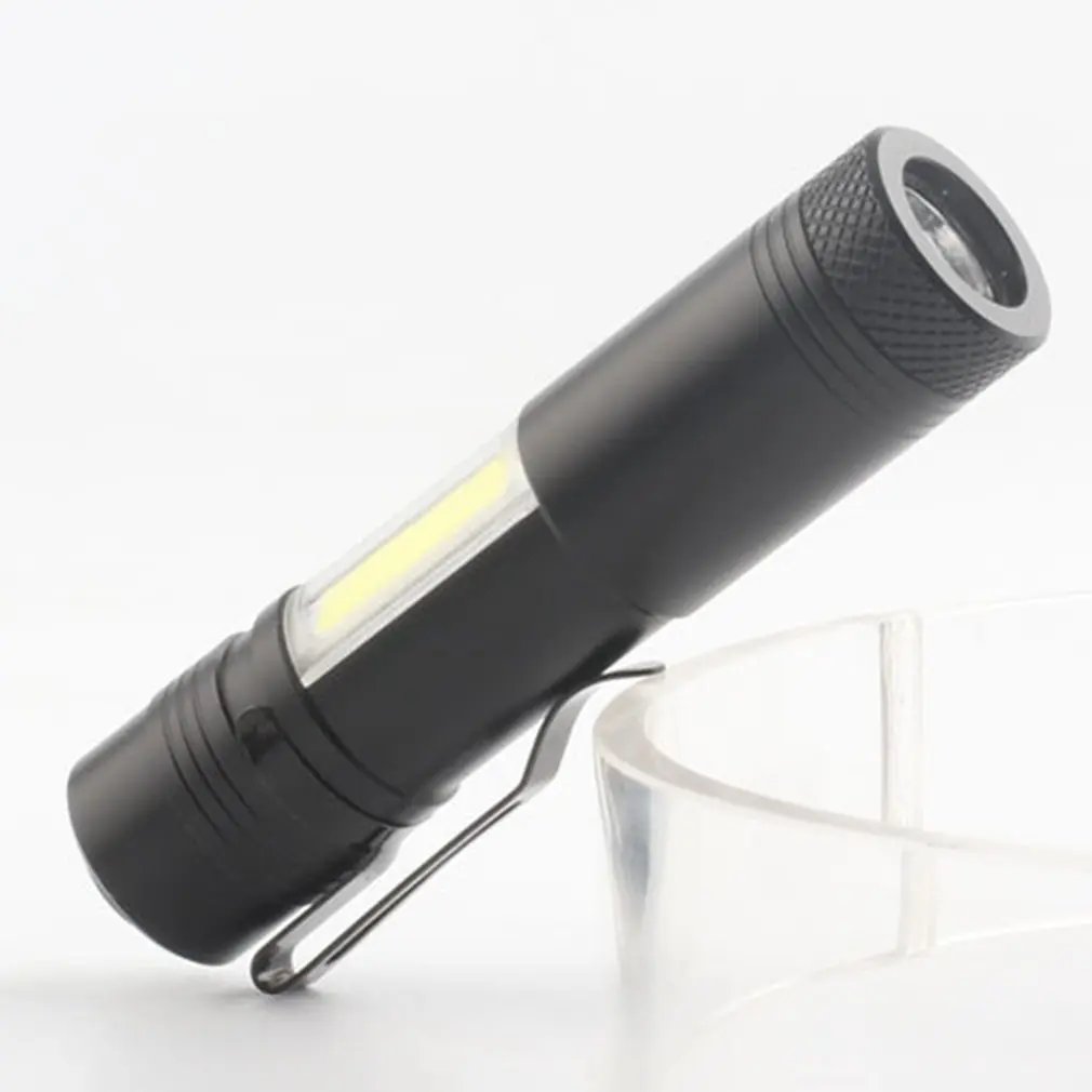 Мини фонарик XPE удара светодио дный факел лампы пальчиковые AA/14500 4 режима R24