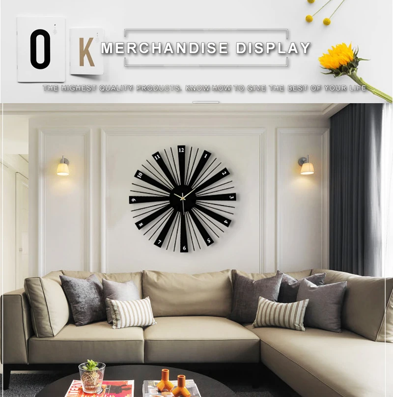 watch in wall home big clock wall (8)