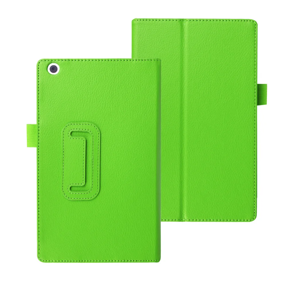

For Lenovo Tab 2 3 A8 A8-50 A8-50F A8-50LC Litchi Series Stand PU Leather Smart case for Lenovo Tab 2 A8-50 8'' tablet cover+pen