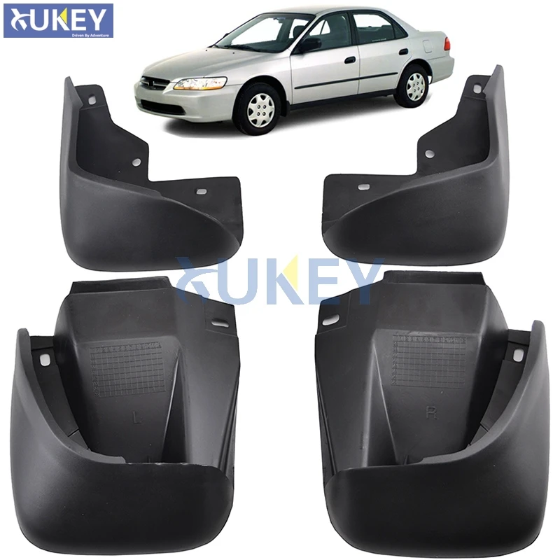 Lacado guardabarros delantero sin intermitentes agujero derecho para honda jazz II 02-08