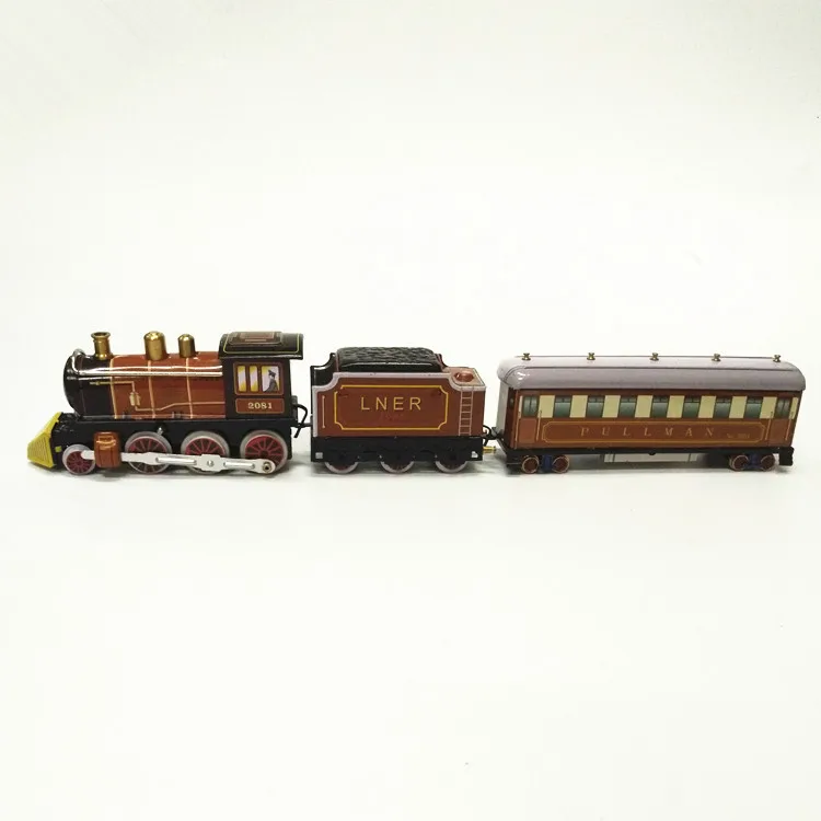 Античный Стиль Оловянные игрушки заводные игрушки роботы железные металлические модели для детей/взрослых домашнее украшение ремесло MS441 MS440 оловянный поезд