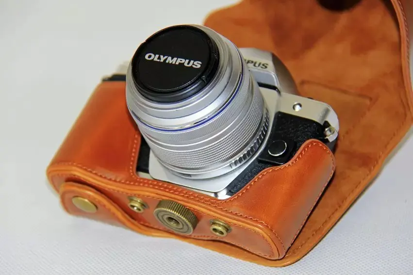 Новинка PU кожа Камера сумка для Olympus em10 Mark II em10 III em10 II em10 Mark III Камера сумка чехол с ремешком